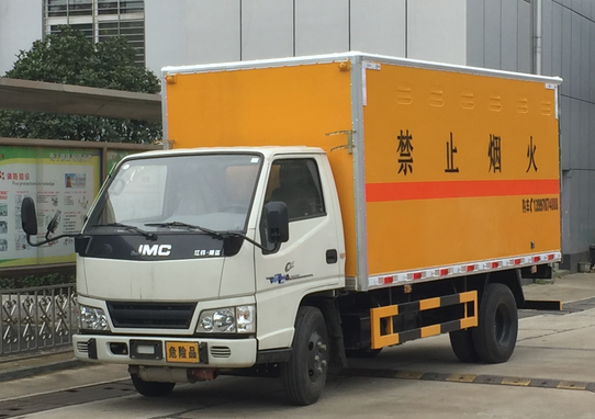 4.2米江鈴氣瓶廂式危險(xiǎn)品車