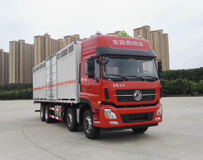 東風(fēng)天龍腐蝕性物品廂式運(yùn)輸車 