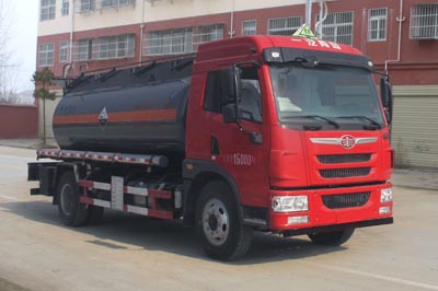解放8.8方腐蝕性物品罐式運(yùn)輸車(chē)